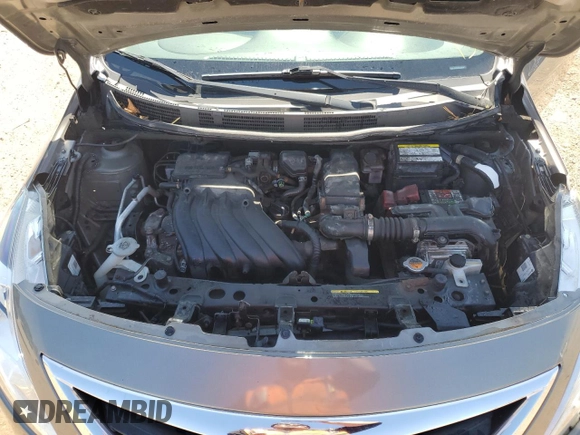 2015 Nissan Versa SV with VIN 3N1CN7AP5FL860607, listed as a Copart auction lot 58093385 with 150,926 mi miles and Salvage title. Bid and sale history available at DreamBid. Image 11.