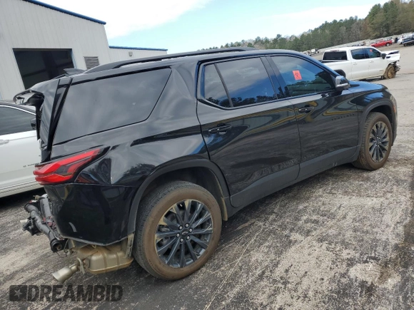 2023 Chevrolet Traverse RS with VIN 1GNERJKWXPJ287376, listed as a Copart auction lot 84826674 with 35,469 mi miles and Salvage Title. Bid and sale history available at carsss.com. Image 3.