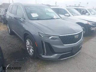 2020 Cadillac XT6 FWD Premium Luxury with VIN 1GYKPCRSXLZ105231, listed as a IAAI auction lot 42115169 with 70,319 mi miles. Bid and sale history available at carsss.com. Image 1.