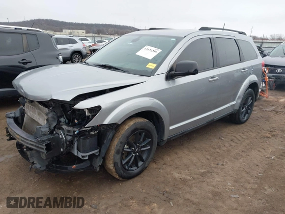 2019 Dodge Journey SE with VIN 3C4PDCBG9KT869149, listed as a IAAI auction lot 41472289 with 97,333 mi miles and . Bid and sale history available at DreamBid. Image 19.