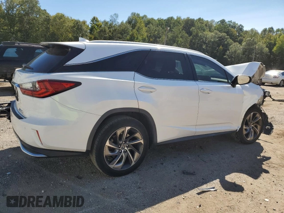 2018 Lexus RX with VIN JTJGZKCA9J2001722, listed as a Copart auction lot 43532515 with 94,665 mi miles and Salvage Title. Bid and sale history available at carsss.com. Image 3.
