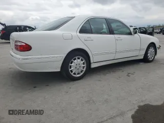 2001 Mercedes-Benz E 320 z VIN WDBJF65J91B243222, wystawiony jako Copart lot #52876235 z przebiegiem 118 428 mil mil oraz Czysty tytuł • Clean title. Historia ofert i sprzedaży dostępna na DreamBid. Obrazek 3.