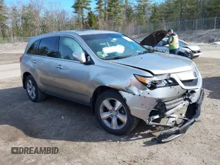 2012 Acura MDX Tech Pkg with VIN 2HNYD2H33CH511729, listed as a IAAI auction lot 41893814 with 160,052 mi miles. Bid and sale history available at carsss.com. Image 1.