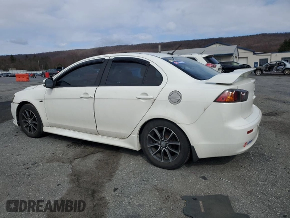 2015 Mitsubishi Lancer SE with VIN JA32V2FW9FU009524, listed as a Copart auction lot 50684455 with 153,106 mi miles and Salvage Title. Bid and sale history available at carsss.com. Image 2.