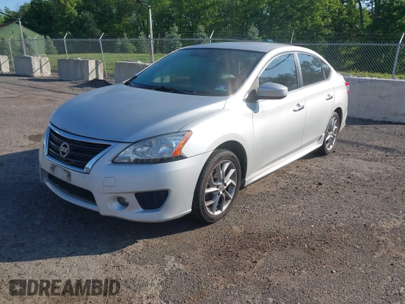 2013 Nissan Sentra FE+ S with VIN 3N1AB7AP0DL742817, listed as a IAAI auction lot 42247014 with 155,285 mi miles and . Bid and sale history available at DreamBid. Image 2.