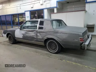1987 Buick Regal with VIN 1G4GM11Y8HP404224, listed as a Copart auction lot 81828764 with 74,368 mi miles and Salvage Title. Bid and sale history available at DreamBid. Image 2.