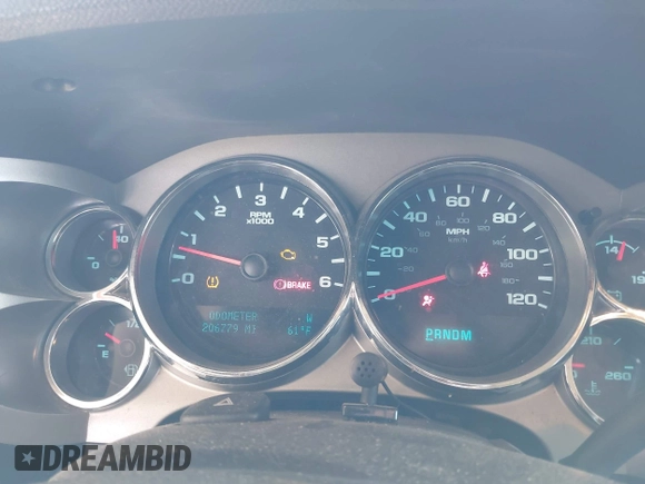 2013 Chevrolet Silverado 1500 LT with VIN 3GCPKSE71DG358722, listed as a IAAI auction lot 42128592 with 206,779 mi miles and . Bid and sale history available at DreamBid. Image 7.