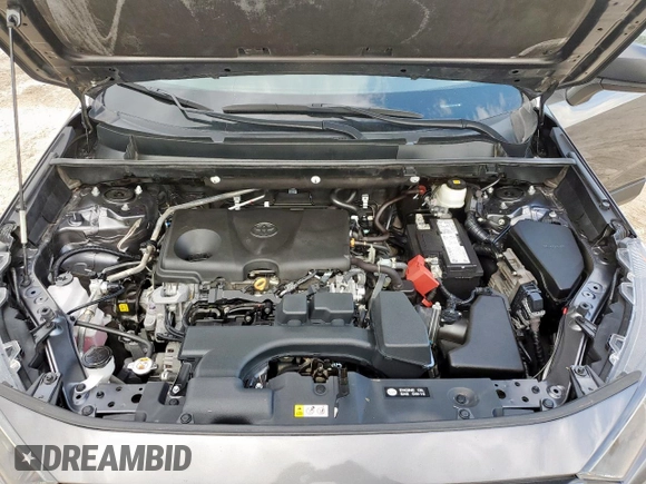 2022 Toyota RAV4 LE with VIN 2T3H1RFV3NC201287, listed as a Copart auction lot 63579475 with 52,581 mi miles and Salvage title. Bid and sale history available at DreamBid. Image 11.