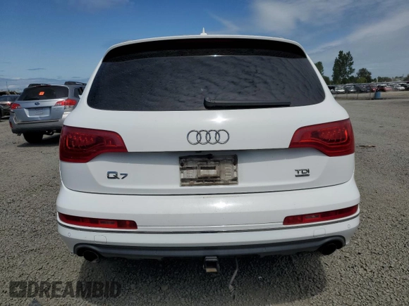 2011 Audi Q7 Premium Plus с VIN WA1LMAFEXBD004153, выставлен на аукционе Copart как лот 55848275 с пробегом 153 167 миль миль и Списание • Salvage title. История ставок и продаж доступна на DreamBid. Изображение 6.