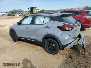 2022 Nissan Kicks SR with VIN 3N1CP5DV2NL481264, listed as a Copart auction lot 45427155 with 7,443 mi miles and Salvage Title. Bid and sale history available at carsss.com. Image 2.