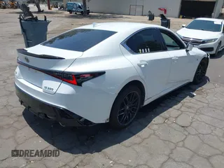 2023 Lexus IS 350 F Sport with VIN JTHGZ1B20P5059313, listed as a IAAI auction lot 42347689 with 32,949 mi miles and . Bid and sale history available at DreamBid. Image 4.
