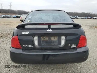 2006 Nissan Sentra S with VIN 3N1CB51D16L623079, listed as a Copart auction lot 47757305 with 227,801 mi miles and Salvage Title. Bid and sale history available at DreamBid. Image 6.