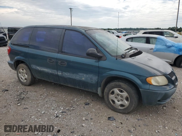 2001 Dodge Caravan SE with VIN 1B4GP25B01B239227, listed as a Copart auction lot 67699044 with 51,109 mi miles and Salvage Title. Bid and sale history available at DreamBid. Image 4.