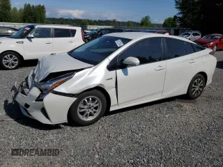 2017 Toyota Prius Two z VIN JTDKARFU6H3052988, wystawiony jako Copart lot #59123145 z przebiegiem Nie podano mil oraz Szkoda całkowita • Salvage title. Historia ofert i sprzedaży dostępna na DreamBid. Obrazek 1.