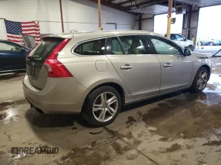 2015 Volvo V60 T5 Drive-E Premier with VIN YV140MEK7F1261304, listed as a Copart auction lot 81284994 with 124,505 mi miles and Salvage Title. Bid and sale history available at carsss.com. Image 3.