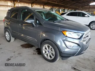 2021 Ford EcoSport SE z VIN MAJ3S2GEXMC436224, wystawiony jako Copart lot #80587304 z przebiegiem 35 625 mil mil oraz Szkoda całkowita • Salvage title. Historia ofert i sprzedaży dostępna na DreamBid. Obrazek 4.