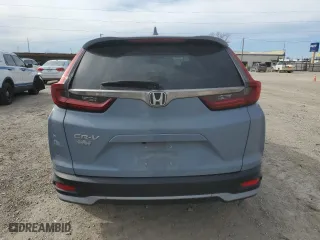 2022 Honda CR-V EX with VIN 5J6RW1H58NA000061, listed as a Copart auction lot 46437895 with 13,710 mi miles and Salvage Title. Bid and sale history available at carsss.com. Image 6.