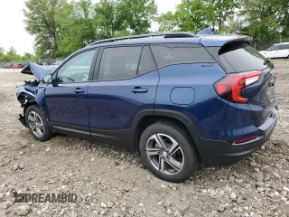 2022 GMC Terrain SLT with VIN 3GKALVEVXNL241463, listed as a Copart auction lot 58688225 with 43,051 mi miles and Salvage title. Bid and sale history available at DreamBid. Image 2.