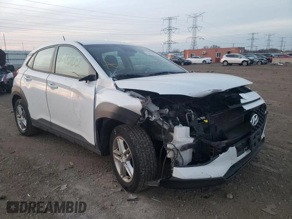 2020 Hyundai Kona SE with VIN KM8K12AA9LU408482, listed as a Copart auction lot 66132122 with 55,257 mi miles. Bid and sale history available at carsss.com. Image 1.