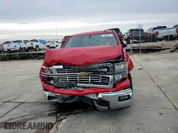 2014 Chevrolet Silverado 1500 LT with VIN 3GCUKREC2EG291896, listed as a Copart auction lot 46988045 with 143,810 mi miles and Salvage Title. Bid and sale history available at DreamBid. Image 11.