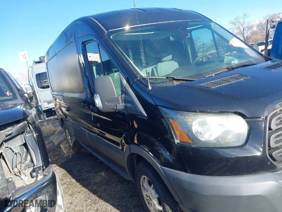 2016 Ford Transit Cargo Van with VIN 1FTYR2CM9GKB51856, listed as a IAAI auction lot 41514108 with 101,015 mi miles. Bid and sale history available at carsss.com. Image 13.