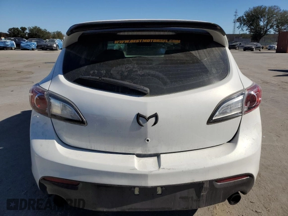 2013 Mazda 3 Mazdaspeed3 Touring with VIN JM1BL1L37D1715126, listed as a Copart auction lot 84619384 with 130,293 mi miles and Salvage Title. Bid and sale history available at DreamBid. Image 6.