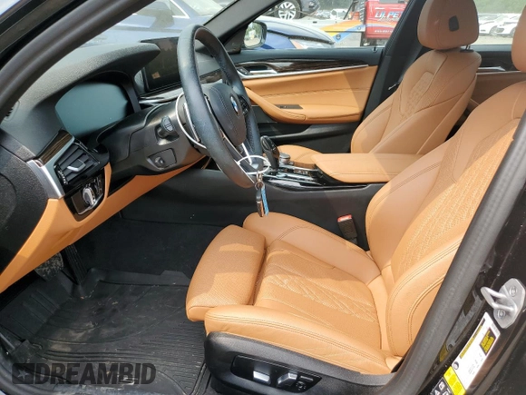 2023 BMW 5 Series 540i xDrive with VIN WBA73BJ05PWY16917, listed as a Copart auction lot 66885104 with 13,421 mi miles and Salvage Title. Bid and sale history available at carsss.com. Image 7.