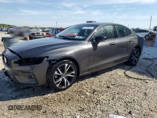 2024 Volvo S60 Core Dark Theme with VIN 7JRL12FKXRG321144, listed as a Copart auction lot 50887685 with 23,141 mi miles and Clean Title. Bid and sale history available at carsss.com. Image 1.
