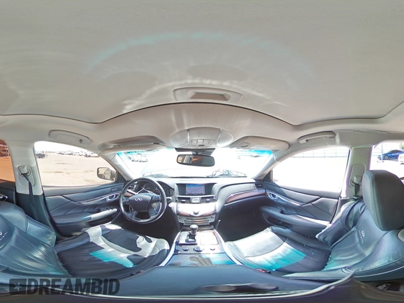 2013 Infiniti M with VIN JN1BY1AP2DM511973, listed as a Copart auction lot 55351815 with 126,888 mi miles and Salvage title. Bid and sale history available at DreamBid. Image 14.