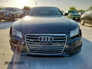 2013 Audi A7 Prestige with VIN WAU2GAFC1DN082130, listed as a Copart auction lot 59619575 with 123,560 mi miles and Salvage title. Bid and sale history available at DreamBid. Image 5.