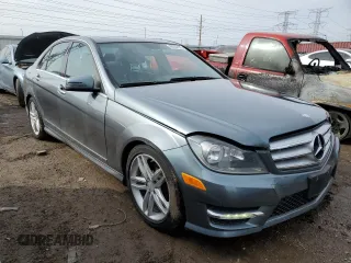 2012 Mercedes-Benz C 300 Sport with VIN WDDGF8BB3CA612868, listed as a Copart auction lot 49357675 with 211,276 mi miles and Non repairable. Bid and sale history available at DreamBid. Image 4.