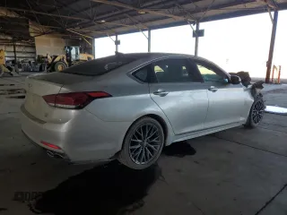2019 Genesis G80 3.8L with VIN KMTFN4JE3KU309522, listed as a Copart auction lot 53873965 with 91,248 mi miles and Clean Title. Bid and sale history available at carsss.com. Image 3.