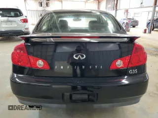 2003 Infiniti G35 w/Leather with VIN JNKCV51EX3M323960, listed as a Copart auction lot 74465534 with 208,433 mi miles and Salvage Title. Bid and sale history available at DreamBid. Image 6.