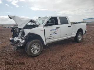 2021 Ram 2500 Tradesman with VIN 3C6UR5CJXMG672598, listed as a Copart auction lot 55853985 with 85,311 mi miles and Salvage title. Bid and sale history available at DreamBid. Image 1.