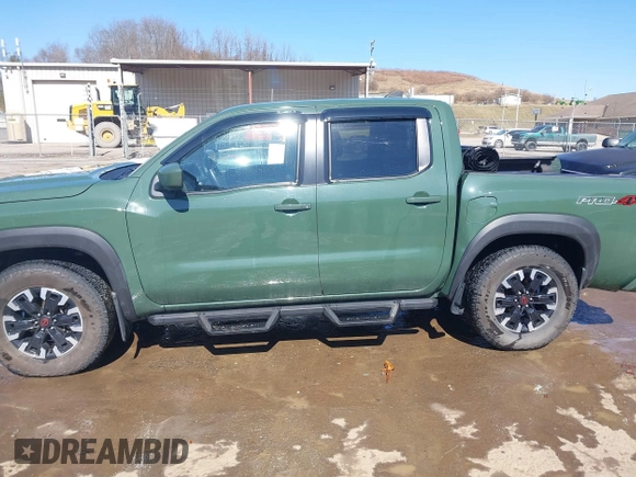 2023 Nissan Frontier Pro-4X z VIN 1N6ED1EK2PN615718, wystawiony jako IAAI lot #41739218 z przebiegiem 19 875 mil mil oraz . Historia ofert i sprzedaży dostępna na DreamBid. Obrazek 15.