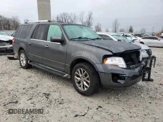 2015 Ford Expedition EL Limited with VIN 1FMJK2AT3FEF09932, listed as a Copart auction lot 80629414 with 204,279 mi miles and Clean Title. Bid and sale history available at carsss.com. Image 4.