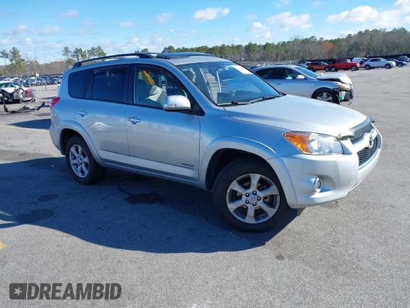 2009 Toyota RAV4 Ltd with VIN JTMBF31V495012591, listed as a IAAI auction lot 41726670 with 130,589 mi miles. Bid and sale history available at carsss.com. Image 1.