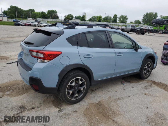 2020 Subaru Crosstrek Premium with VIN JF2GTAECXL8220753, listed as a Copart auction lot 59567835 with 53,857 mi miles and Salvage title. Bid and sale history available at DreamBid. Image 3.
