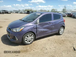 2016 Chevrolet Spark LT with VIN KL8CD6SA4GC557344, listed as a Copart auction lot 52541934 with 102,117 mi miles and Salvage Title. Bid and sale history available at DreamBid. Image 1.