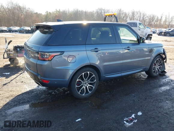 2019 Land Rover Range Rover Sport HSE Dynamic with VIN SALWV2SV7KA421090, listed as a IAAI auction lot 41161330 with 41,748 mi miles. Bid and sale history available at carsss.com. Image 4.