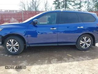 2017 Nissan Pathfinder S with VIN 5N1DR2MN5HC677480, listed as a IAAI auction lot 41730478 with 73,219 mi miles. Bid and sale history available at carsss.com. Image 15.