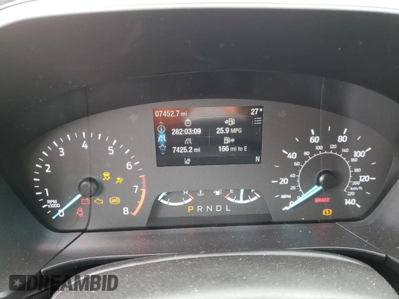 2022 Ford Escape SE with VIN 1FMCU9G62NUB69500, listed as a Copart auction lot 46162365 with 7,452 mi miles and Clean Title. Bid and sale history available at DreamBid. Image 9.