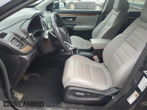 2018 Honda CR-V Touring with VIN 2HKRW2H91JH688325, listed as a Copart auction lot 63619555 with 124,962 mi miles and Salvage title. Bid and sale history available at DreamBid. Image 7.