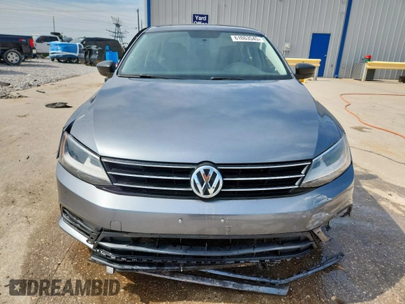 2015 Volkswagen Jetta S with VIN 3VW2K7AJ8FM242136, listed as a Copart auction lot 61063545 with Not provided miles and Salvage title. Bid and sale history available at DreamBid. Image 5.