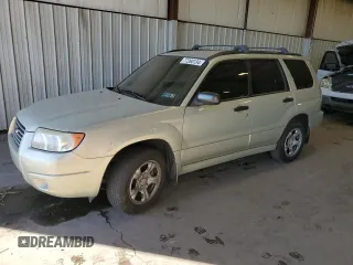 2007 Subaru Forester X with VIN JF1SG63617H712848, listed as a Copart auction lot 77260134 with 0 mi miles and Salvage Title. Bid and sale history available at carsss.com. Image 1.