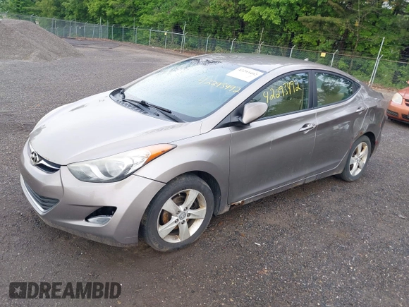 2012 Hyundai Elantra Limited z VIN 5NPDH4AE4CH101447, wystawiony jako IAAI lot #42293492 z przebiegiem 211 189 mil mil oraz . Historia ofert i sprzedaży dostępna na DreamBid. Obrazek 2.