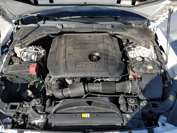 2017 Jaguar XE 20d with VIN SAJAR4BN1HCP12197, listed as a Copart auction lot 81550104 with 107,496 mi miles and Non Repairable. Bid and sale history available at carsss.com. Image 11.