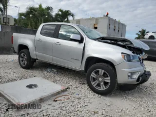 2017 Chevrolet Colorado 2WD WT with VIN 1GCGSBEA5H1240494, listed as a Copart auction lot 81361024 with 110,374 mi miles and Salvage title. Bid and sale history available at DreamBid. Image 4.