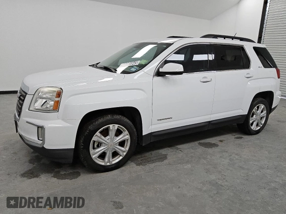 2016 GMC Terrain SLE with VIN 2GKALNEK8G6244777, listed as a Copart auction lot 50381845 with 127,822 mi miles and Clean Title. Bid and sale history available at carsss.com. Image 1.