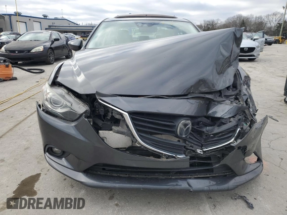 2014 Mazda 6 i Grand Touring with VIN JM1GJ1W63E1141191, listed as a Copart auction lot 47986875 with 99,016 mi miles and Salvage Title. Bid and sale history available at carsss.com. Image 5.